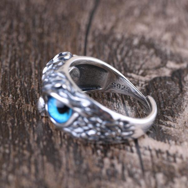 silver stud earrings, silver ring, silver pendant, s925 sterling silver ring, oxidized silver ring - Image 2