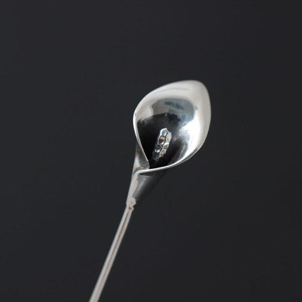 Calla Lily hairpin, flower hairpin, silver hairpin, s925 sterling silver, hair stick