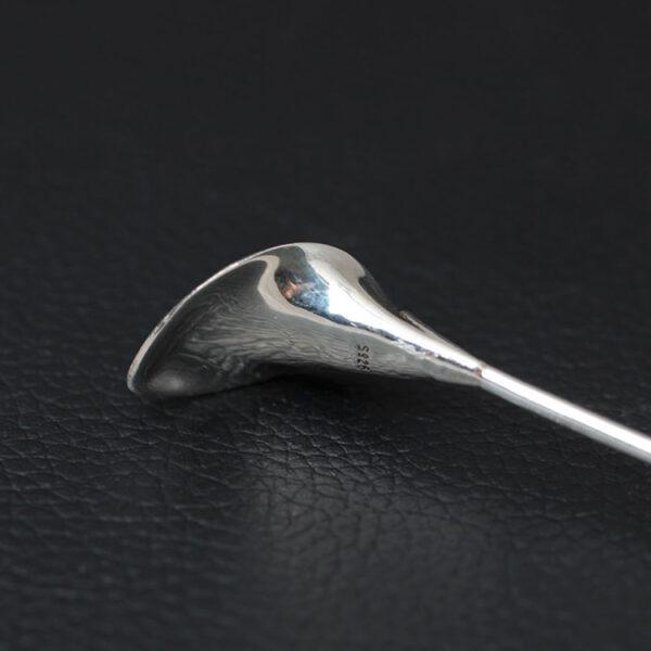 Calla Lily hairpin, flower hairpin, silver hairpin, s925 sterling silver, hair stick - Image 6